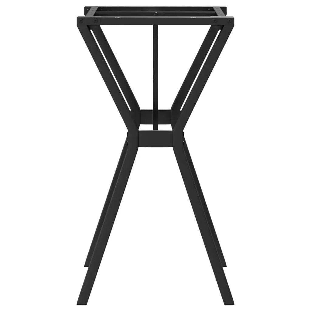 vidaXL vidaXL Dining Table Legs Y-Frame 60x40x73 cm Steel - Dining Table