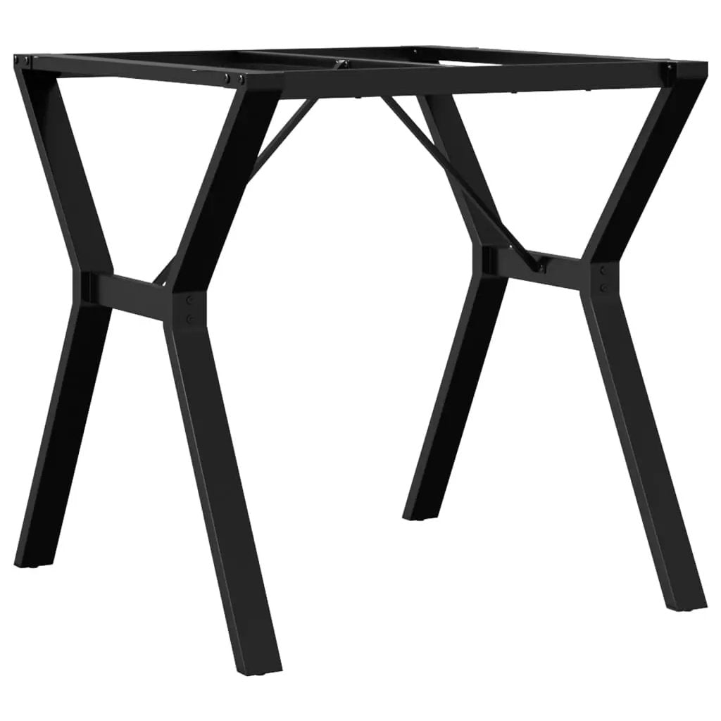 vidaXL vidaXL Dining Table Legs Y-Frame 70x70x73 cm Steel - Dining Table