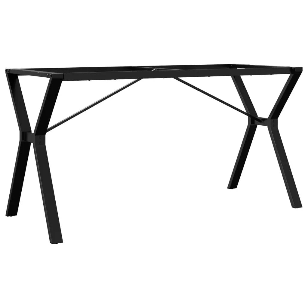 vidaXL vidaXL Dining Table Legs Y-Frame 140x60x73 cm Steel - Dining Table
