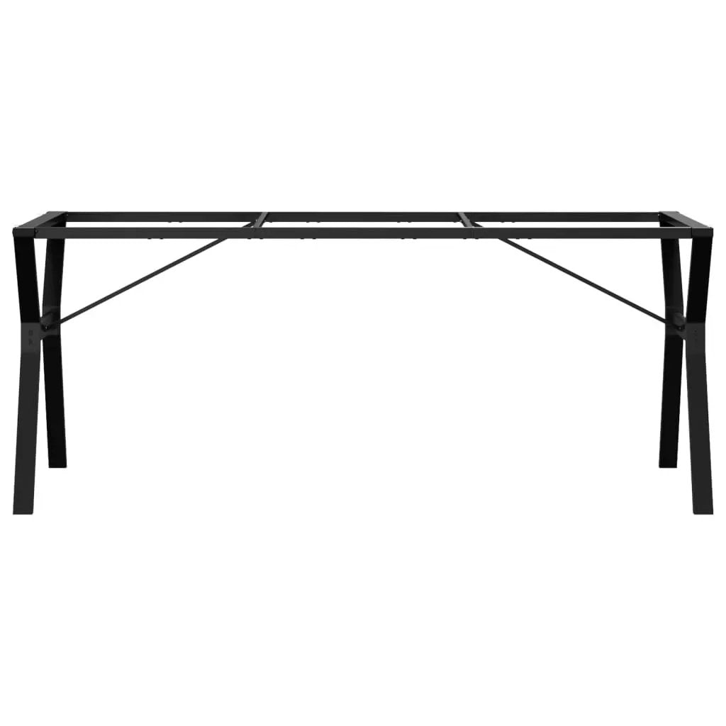 vidaXL vidaXL Dining Table Legs Y-Frame 180x80x73 cm Steel - Dining Table