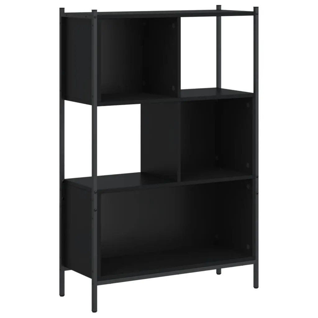 vidaXL vidaXL Bookcase Black 72x28x109 cm Engineered Wood - Bookcase