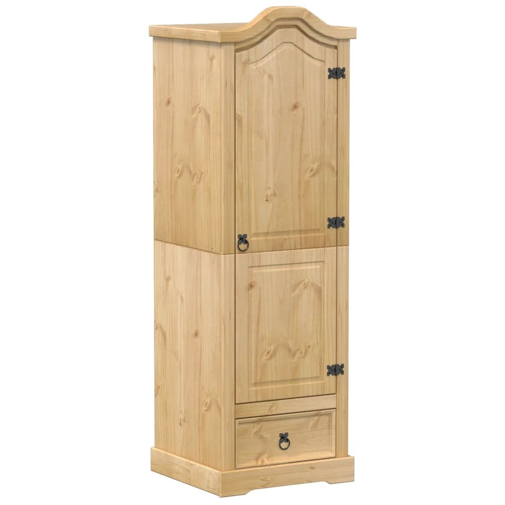 vidaXL vidaXL Wardrobe Corona 55x52x170 cm Solid Wood Pine - Wardrobe