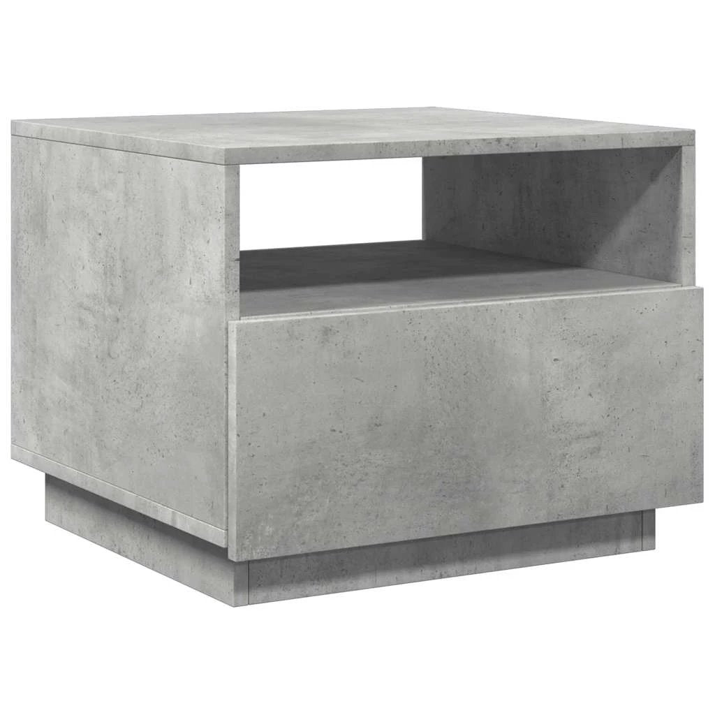 vidaXL vidaXL Coffee Table 50x49x40 LED Lights For Home - Coffee Table
