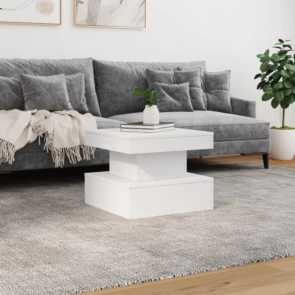 vidaXL VidaXL Coffee Table 50x50x40 cm LED Home Decor - Coffee Table