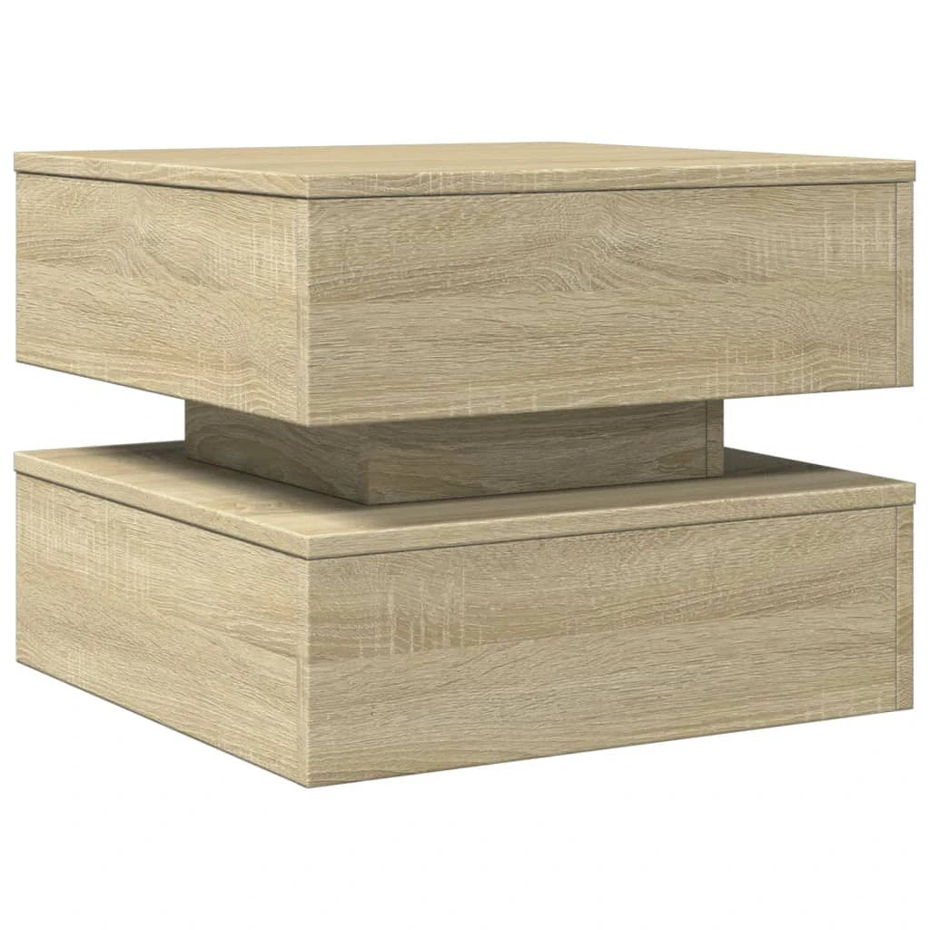 vidaXL vidaXL Coffee Table 50x50x40 LED Living Room - Coffee Table
