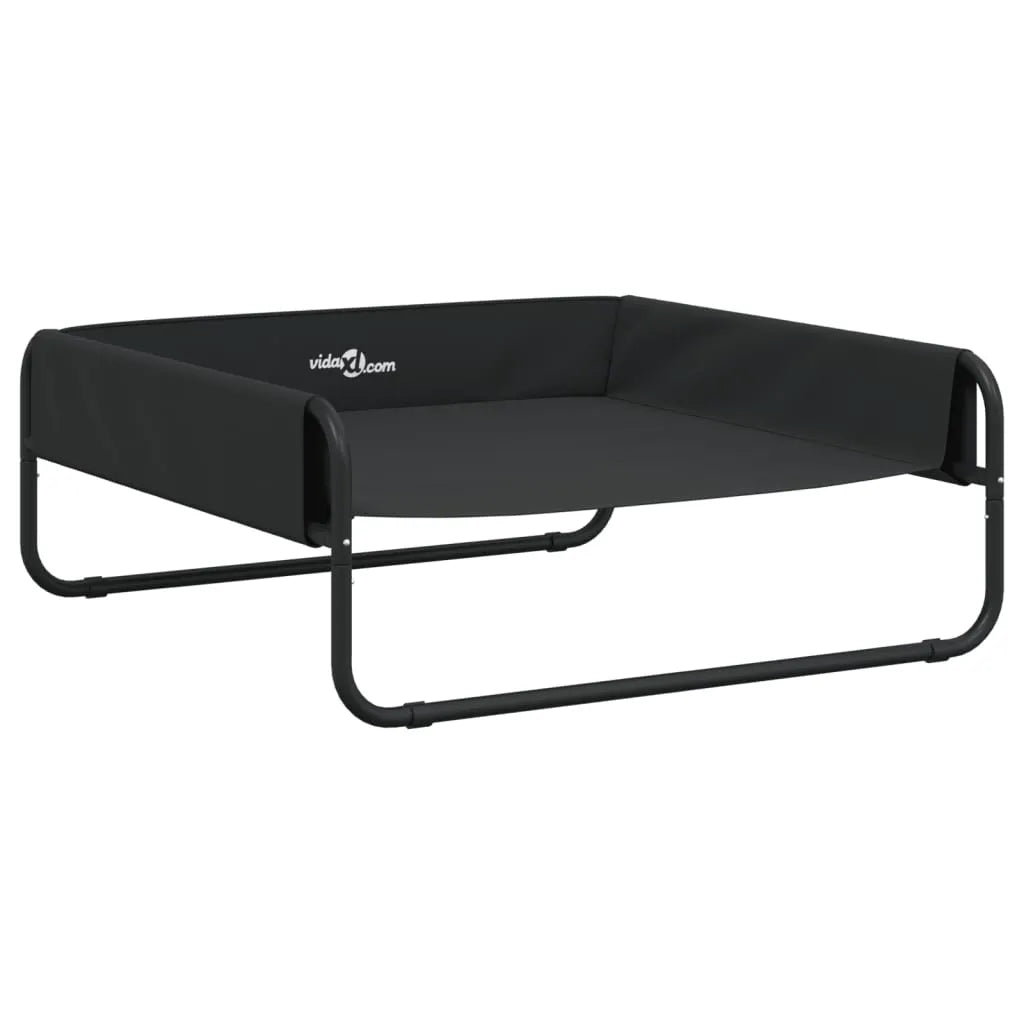 vidaXL Elevated Dog Bed Anthracite Oxford Fabric and Steel - from vidaXL