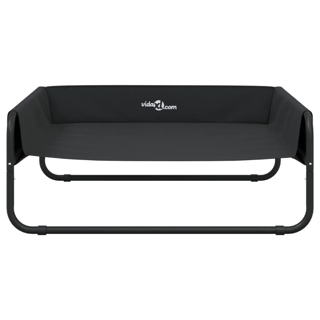 vidaXL Elevated Dog Bed Anthracite Oxford Fabric and Steel - from vidaXL