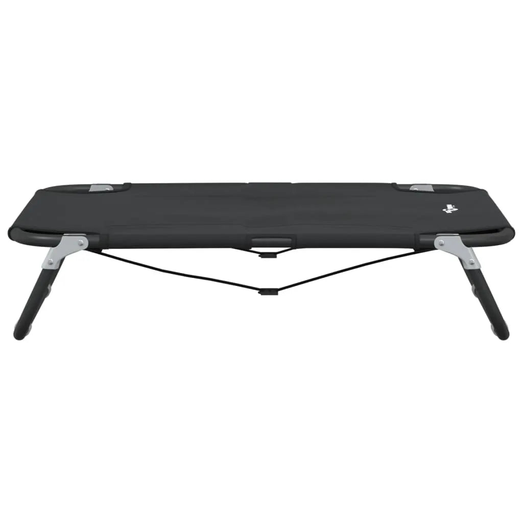 vidaXL Dog Bed Foldable Anthracite Oxford Fabric and Steel - from vidaXL