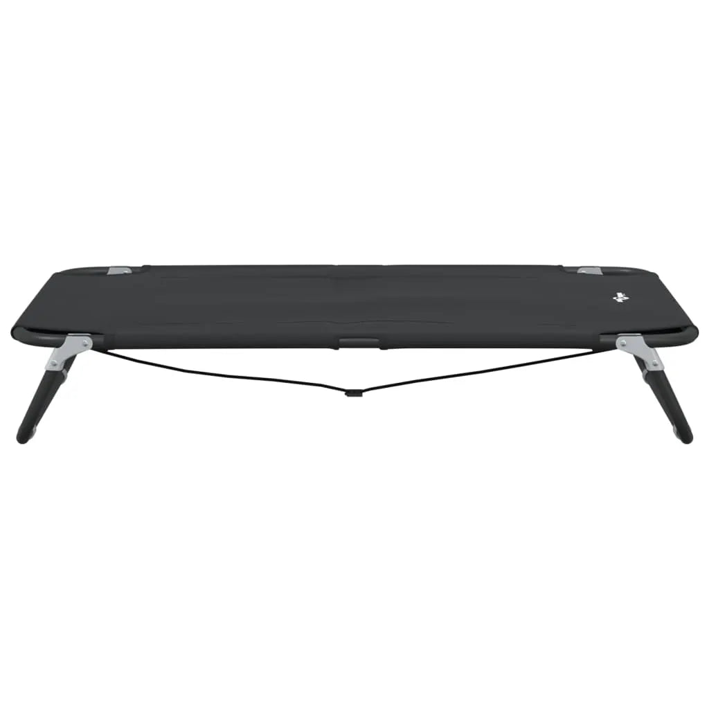 vidaXL Dog Bed Foldable Anthracite Oxford Fabric and Steel - from vidaXL