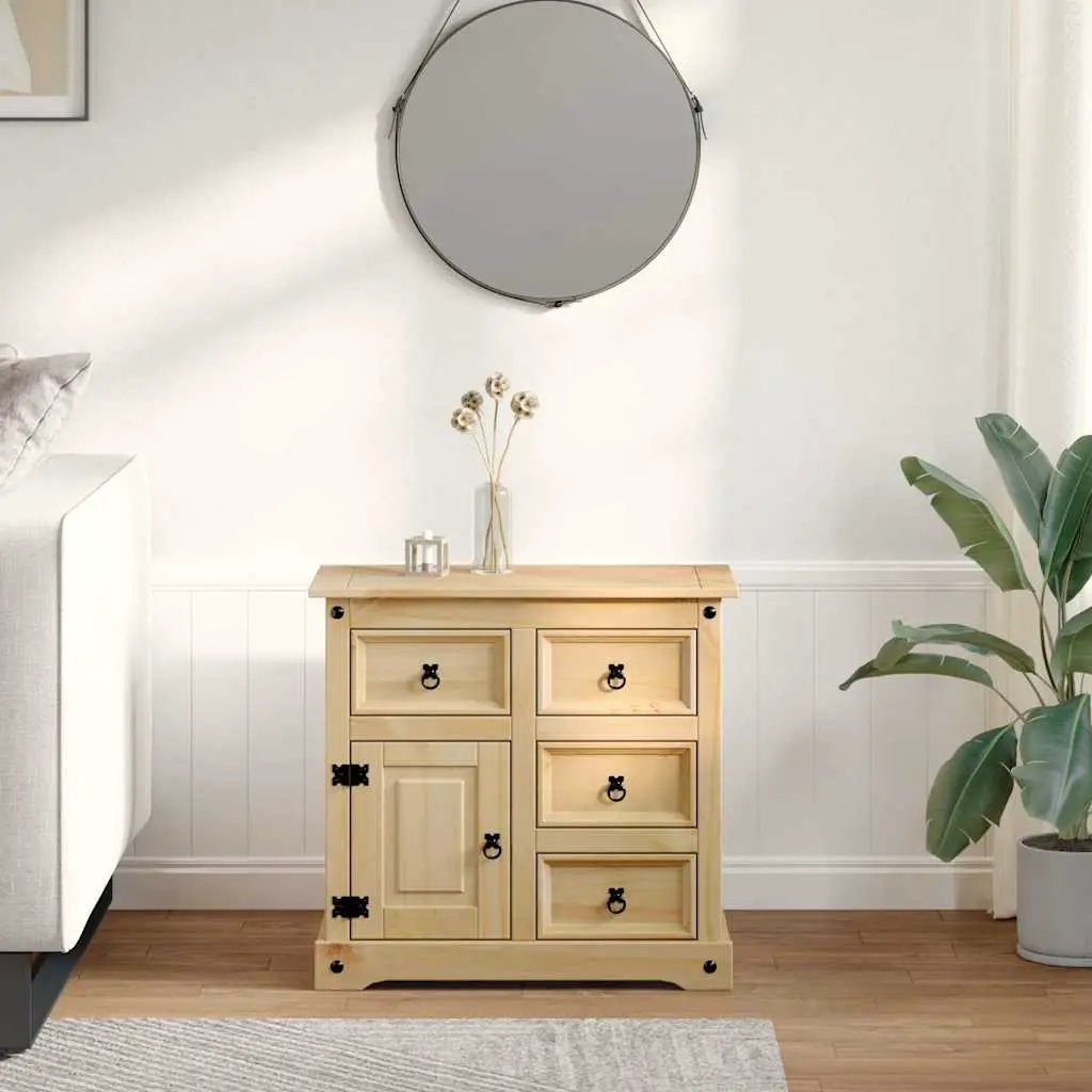 vidaXL vidaXL Sideboard Corona 80x40x75 cm Solid Wood Pine - Sideboard