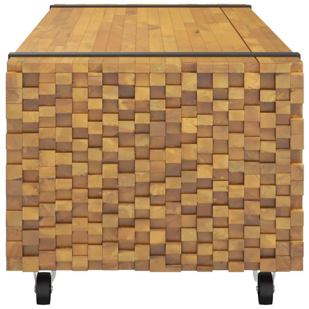 vidaXL vidaXL Coffee Table 110x45x35 Solid Teak Living - Coffee Table