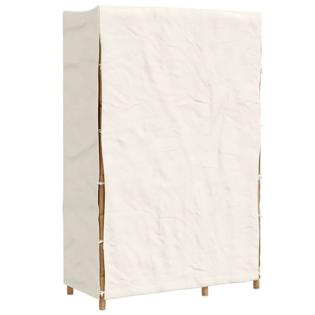 vidaXL vidaXL Wardrobe 110x45x170 cm Bamboo - Wardrobe