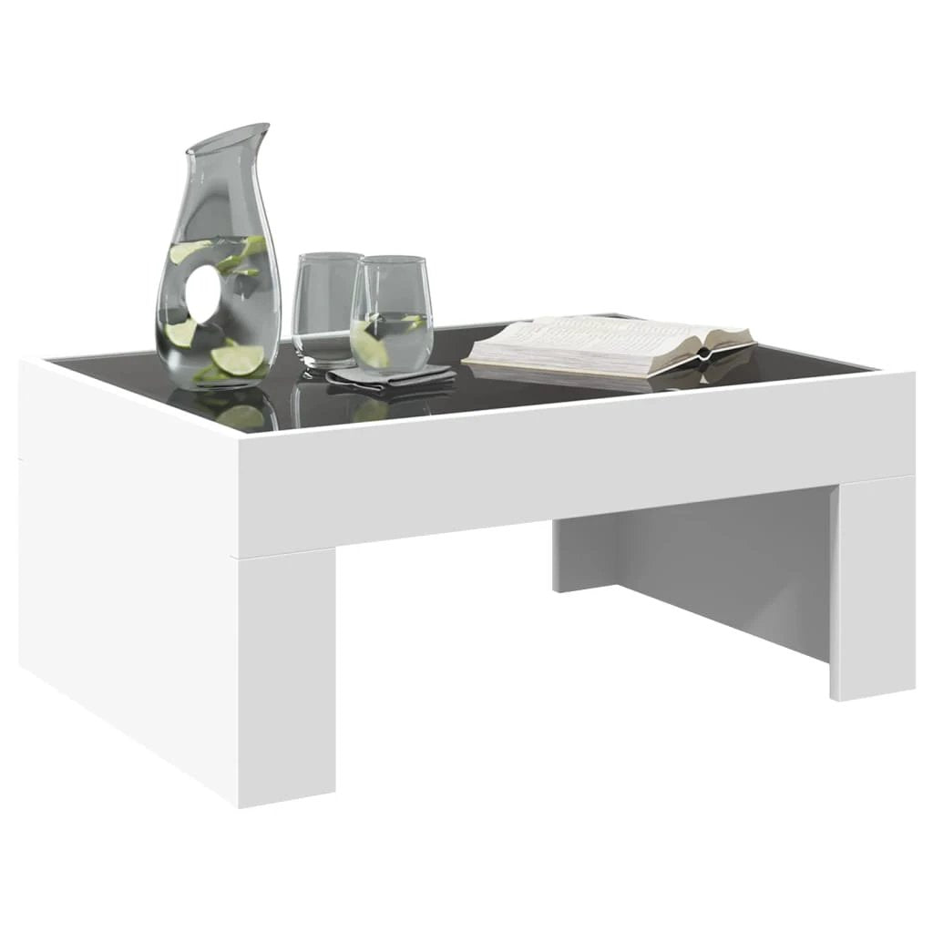 vidaXL vidaXL Coffee Table 70x50x30 LED Infinity Mirror - Coffee Table