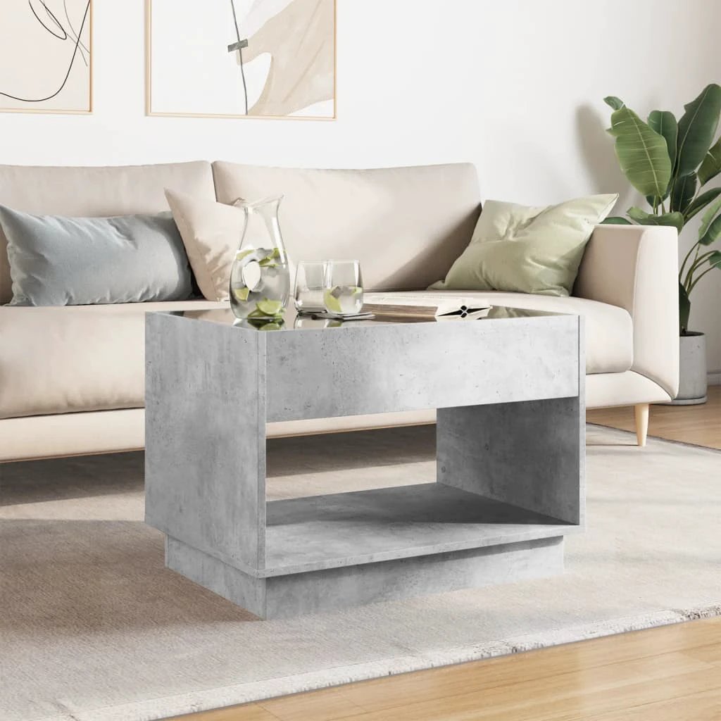 vidaXL vidaXL Coffee Table 70x50x50cm InfinityLED Home - Coffee Table