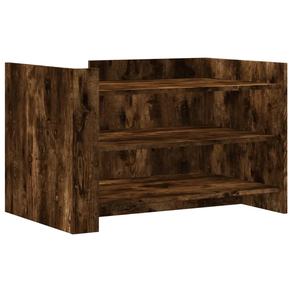 vidaXL vidaXL Coffee Table 80x50x50 Smoked Oak Home - Coffee Table