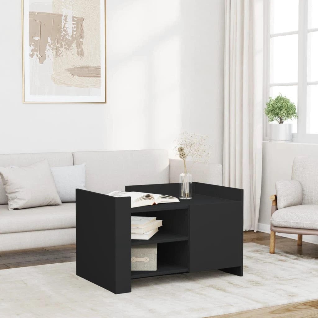 vidaXL Coffee Table 80x50x50 EngineeredWood by vidaXL