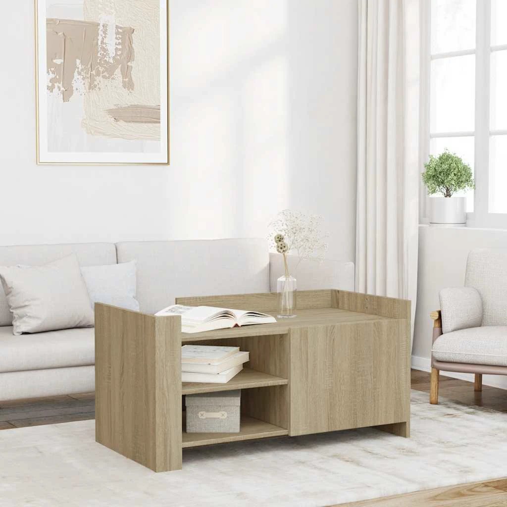 VidaXL Coffee Table 100x50x50 Oak Engineered Home by vidaXL
