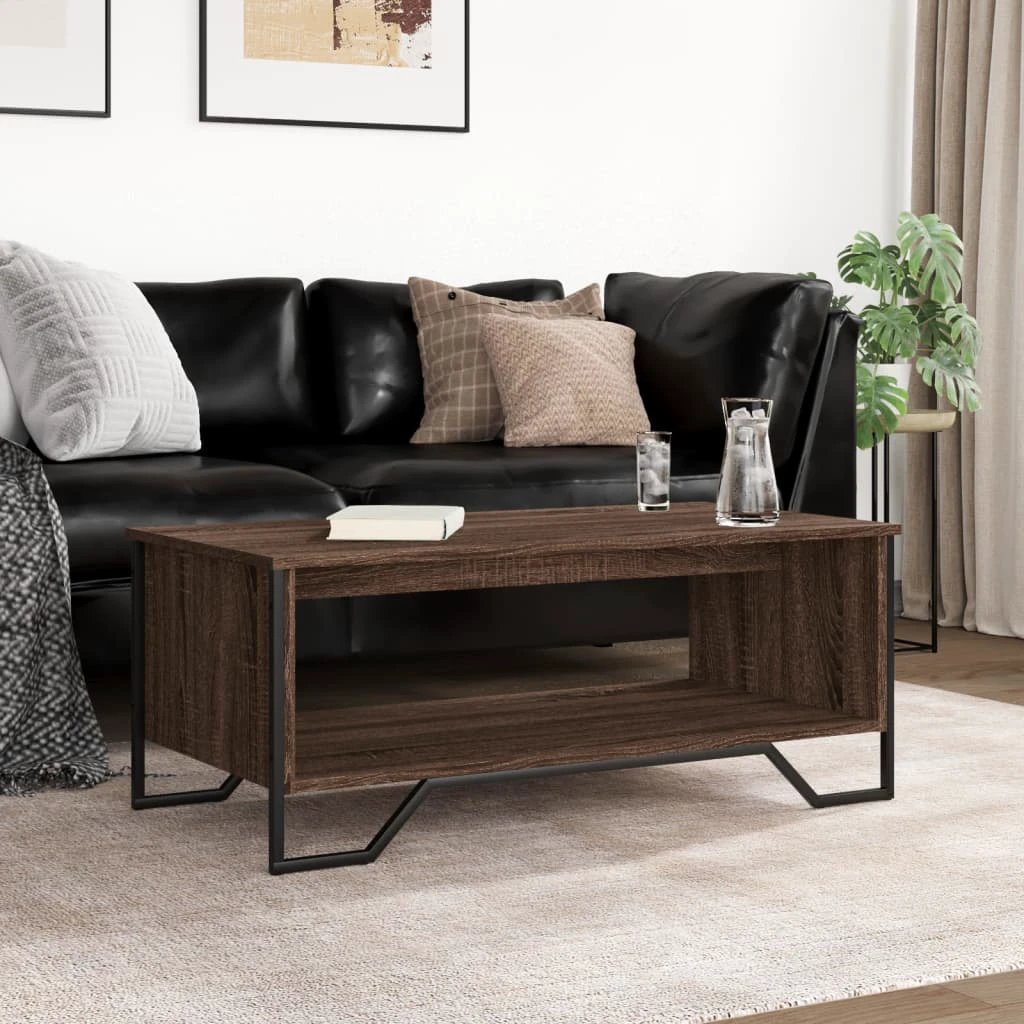 VidaXL Coffee Table 100x51x40 Oak Look Home by vidaXL