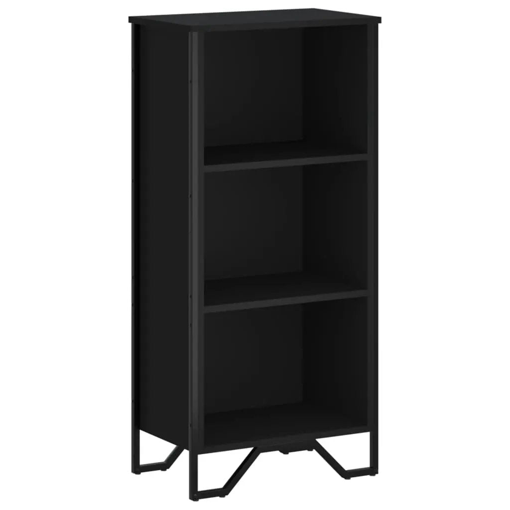 vidaXL vidaXL Bookcase Black 50x31x106 cm Engineered Wood - Bookcase