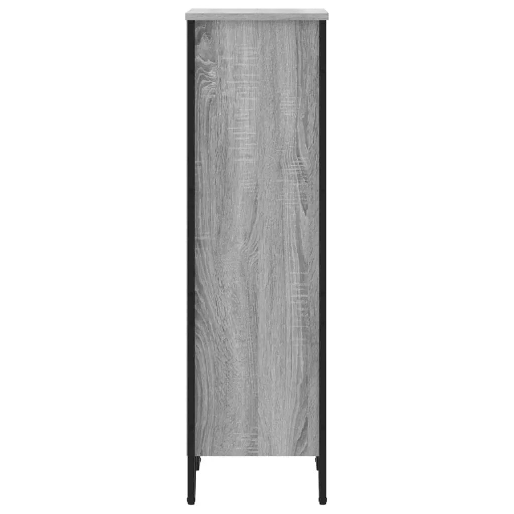 vidaXL vidaXL Bookcase Grey Sonoma 50x31x106 cm Engineered Wood - Bookcase