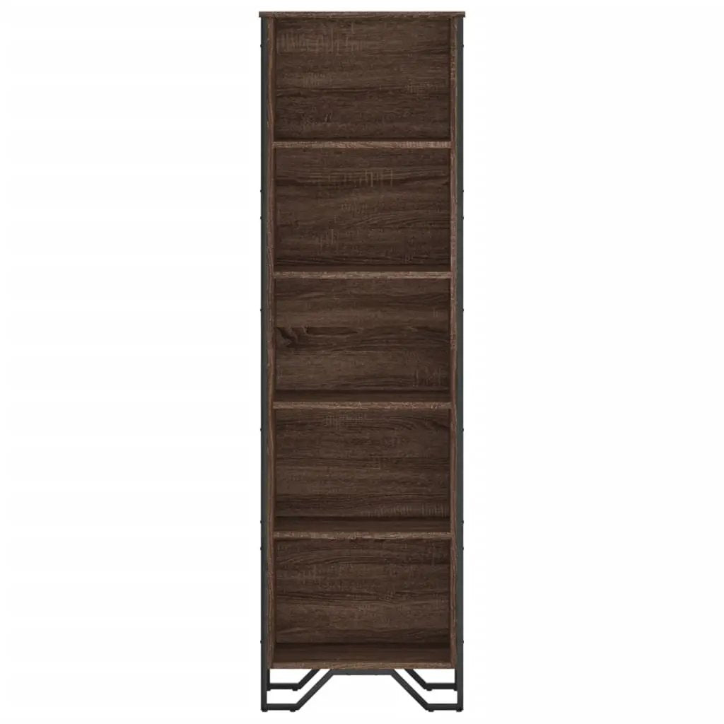 vidaXL vidaXL Bookcase Brown Oak 50x31x169 cm Engineered Wood - Bookcase