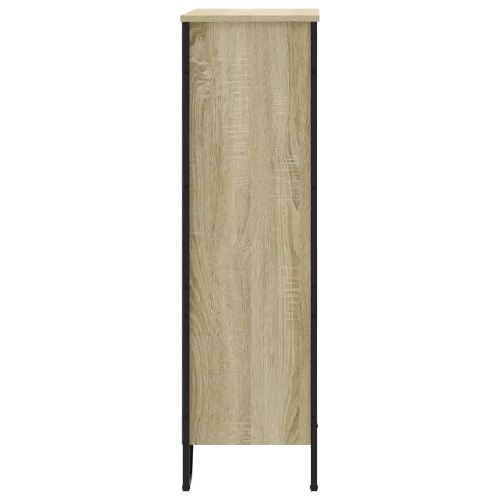 vidaXL vidaXL Bookcase Sonoma Oak 80x31x106 cm Engineered Wood - Bookcase