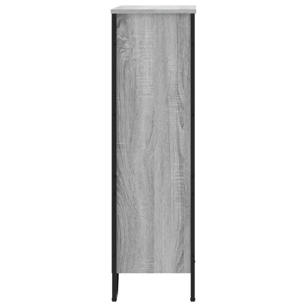 vidaXL vidaXL Bookcase Grey Sonoma 80x31x106 cm Engineered Wood - Bookcase