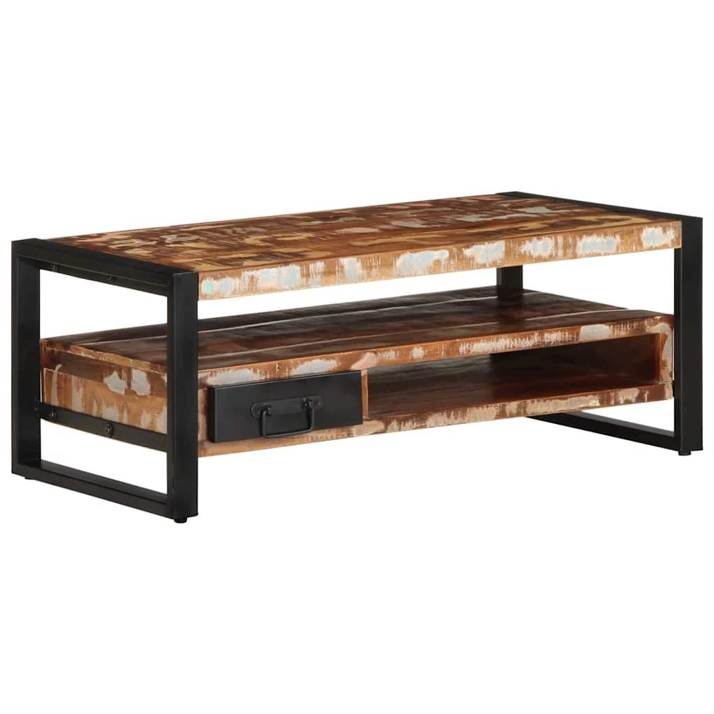 vidaXL vidaXL Coffee Table 90x50x36 Reclaimed Wood Home - Coffee Table