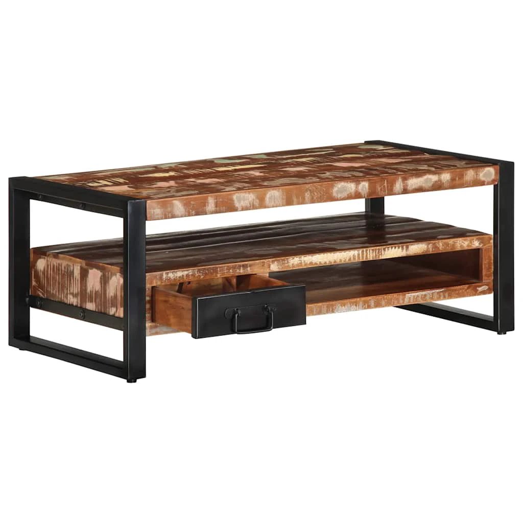 vidaXL vidaXL Coffee Table 90x50x36 Reclaimed Wood Home - Coffee Table