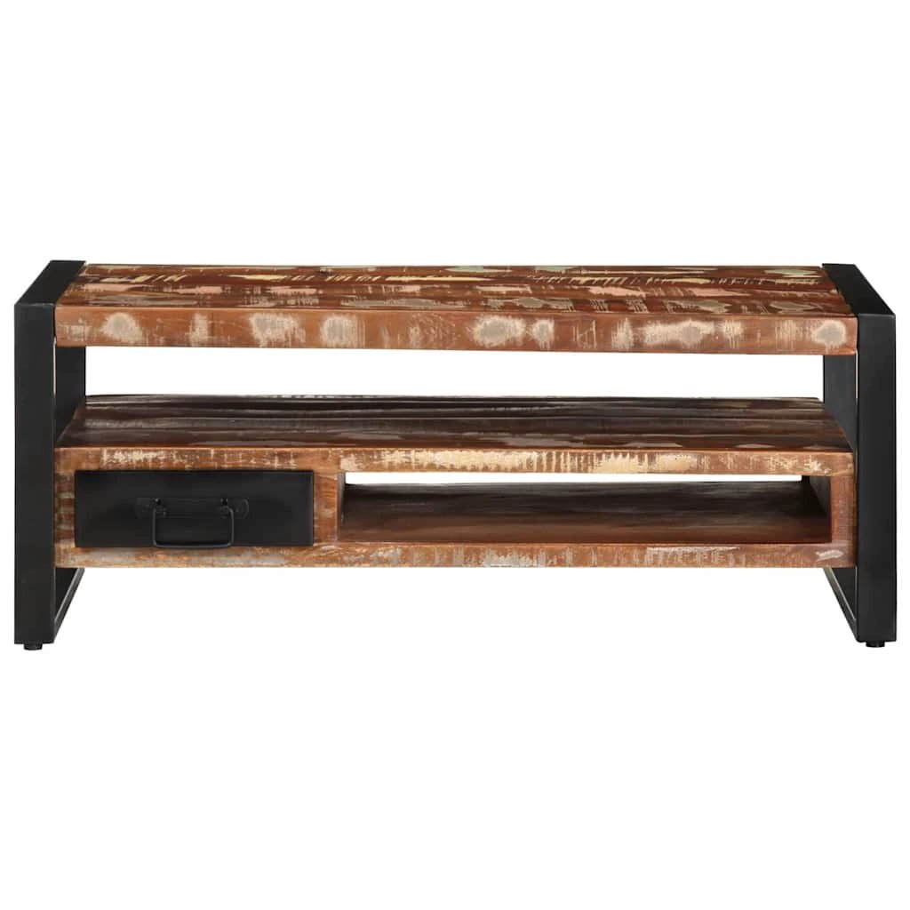 vidaXL Coffee Table 90x50x36 Reclaimed Wood Home by vidaXL