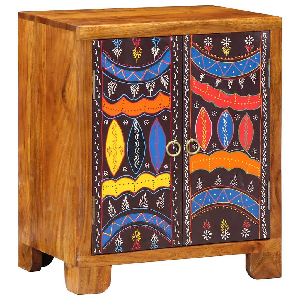 vidaXL vidaXL Sideboard Multicolour 50x35x60 Solid Wood Acacia - Sideboard
