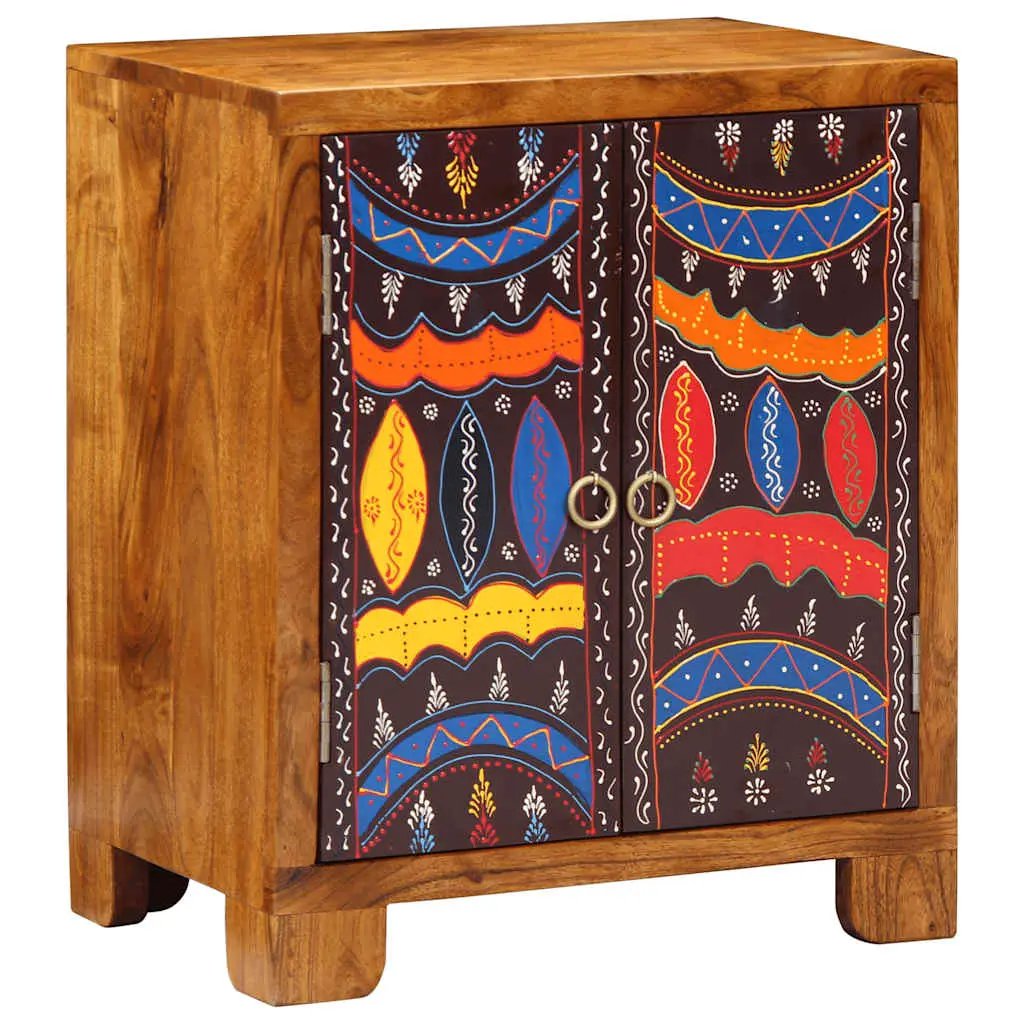 vidaXL vidaXL Sideboard Multicolour 50x35x60 Solid Wood Acacia - Sideboard