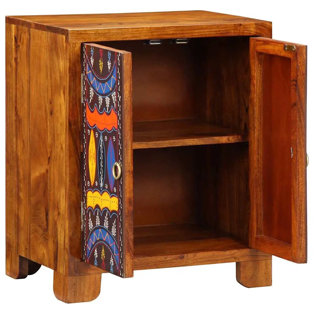 vidaXL vidaXL Sideboard Multicolour 50x35x60 Solid Wood Acacia - Sideboard