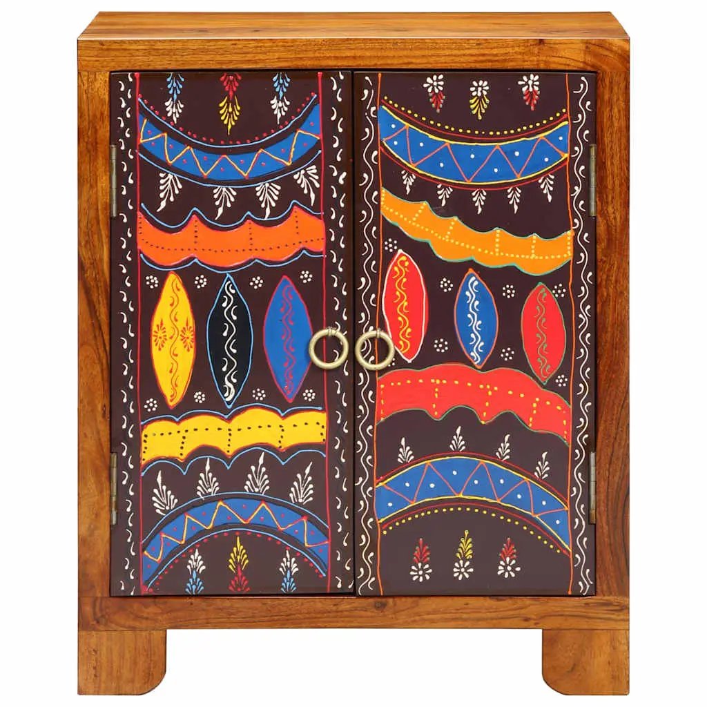 vidaXL vidaXL Sideboard Multicolour 50x35x60 Solid Wood Acacia - Sideboard