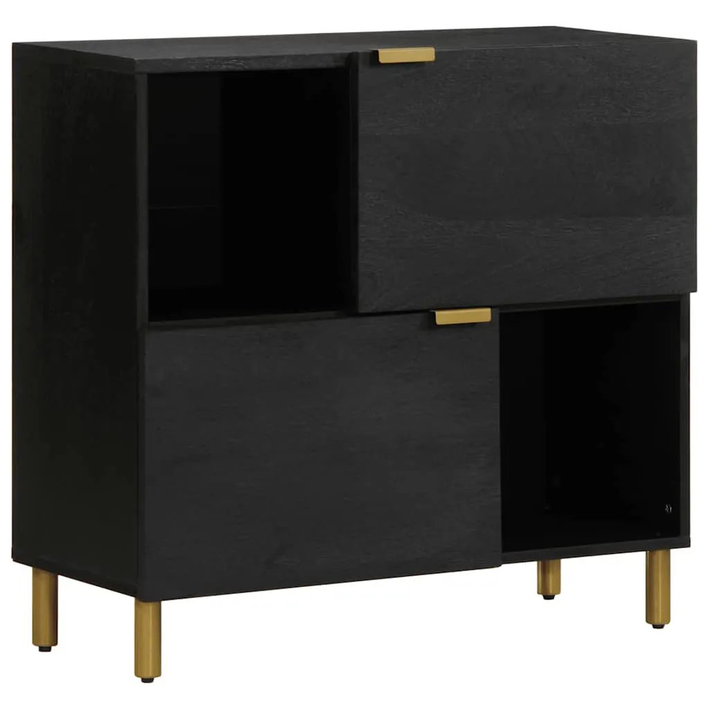 vidaXL vidaXL Sideboard Black 80x33x75 cm Engineered Wood - Sideboard