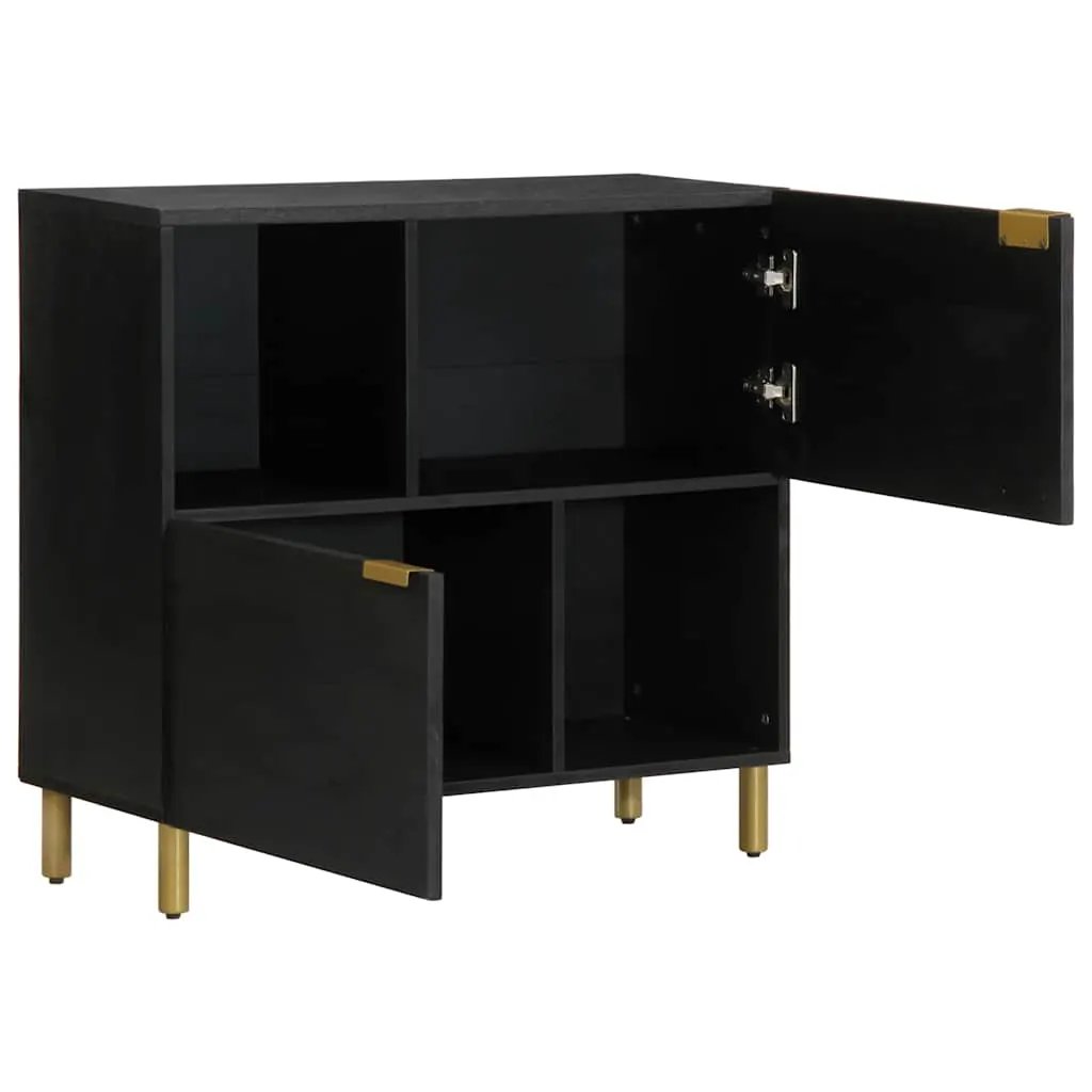 vidaXL vidaXL Sideboard Black 80x33x75 cm Engineered Wood - Sideboard