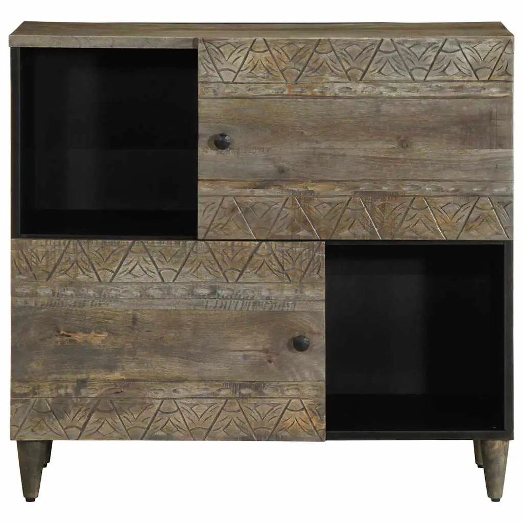 vidaXL vidaXL Sideboard 80x33x75 cm Solid Wood Mango - Sideboard