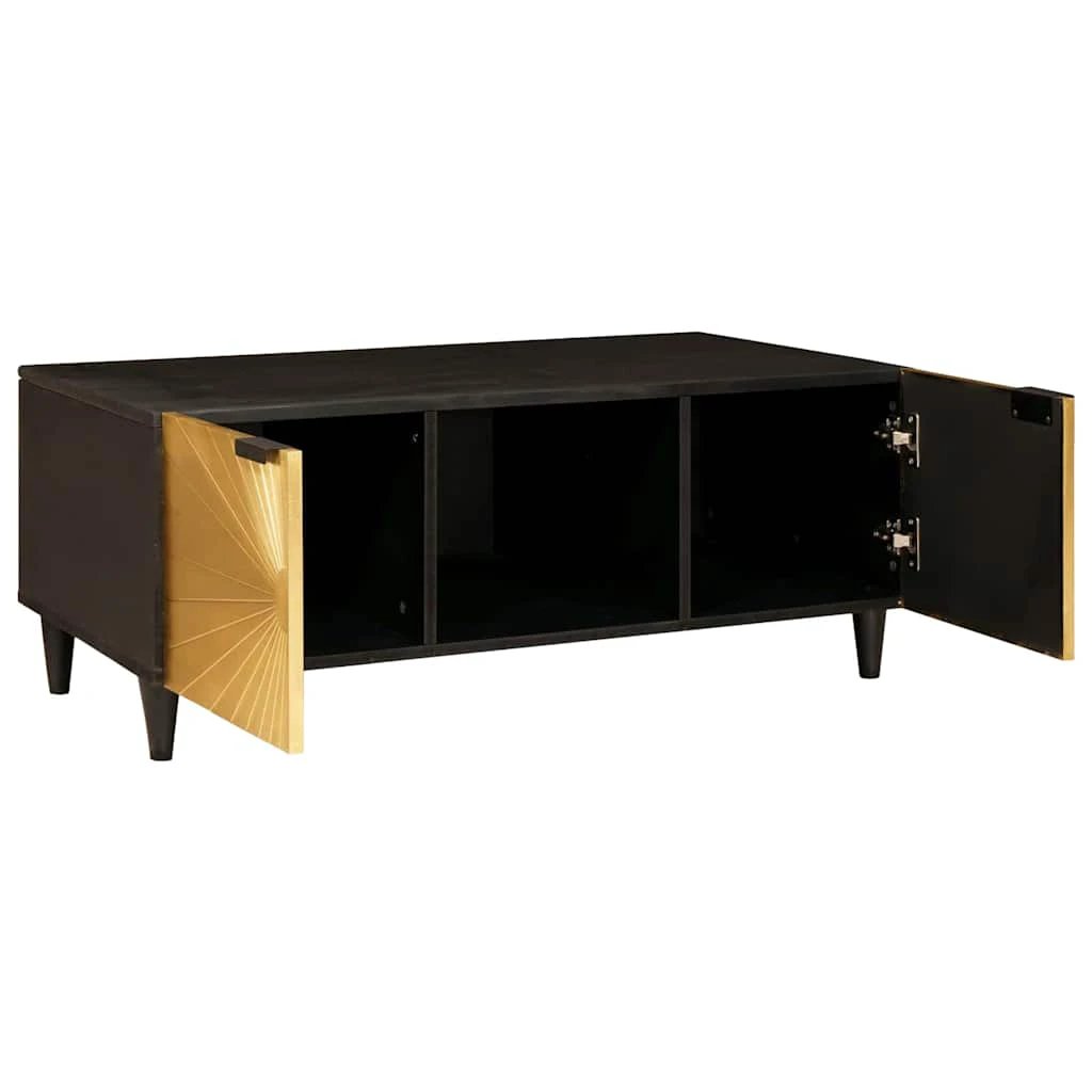 vidaXL Coffee Table 100x54x40 Solid Mango Wood by vidaXL