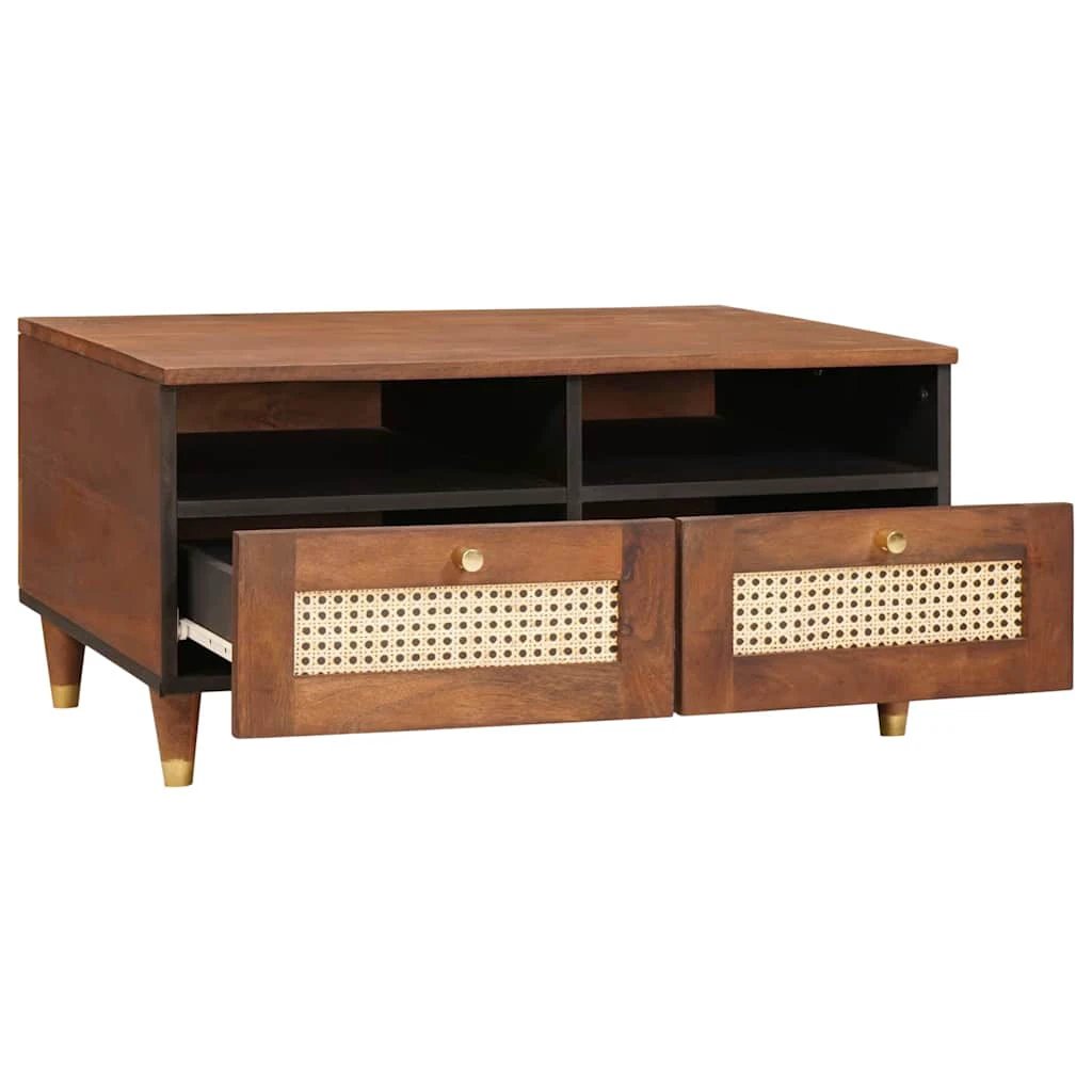 VidaXL Coffee Table 80x54x40 cm Drawer LivingRoom by vidaXL