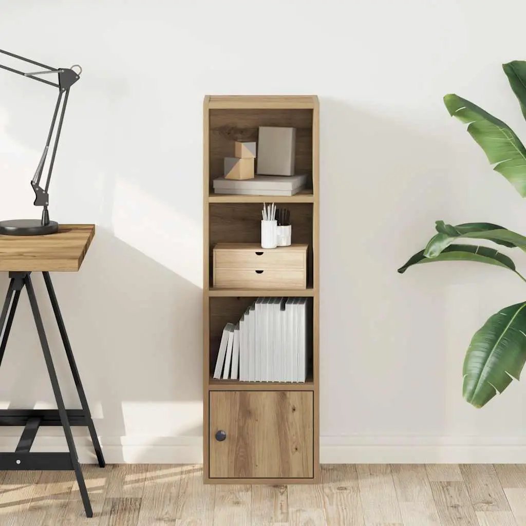 vidaXL vidaXL Bookcase Artisan Oak 31x24x102 cm Engineered Wood - Bookcase