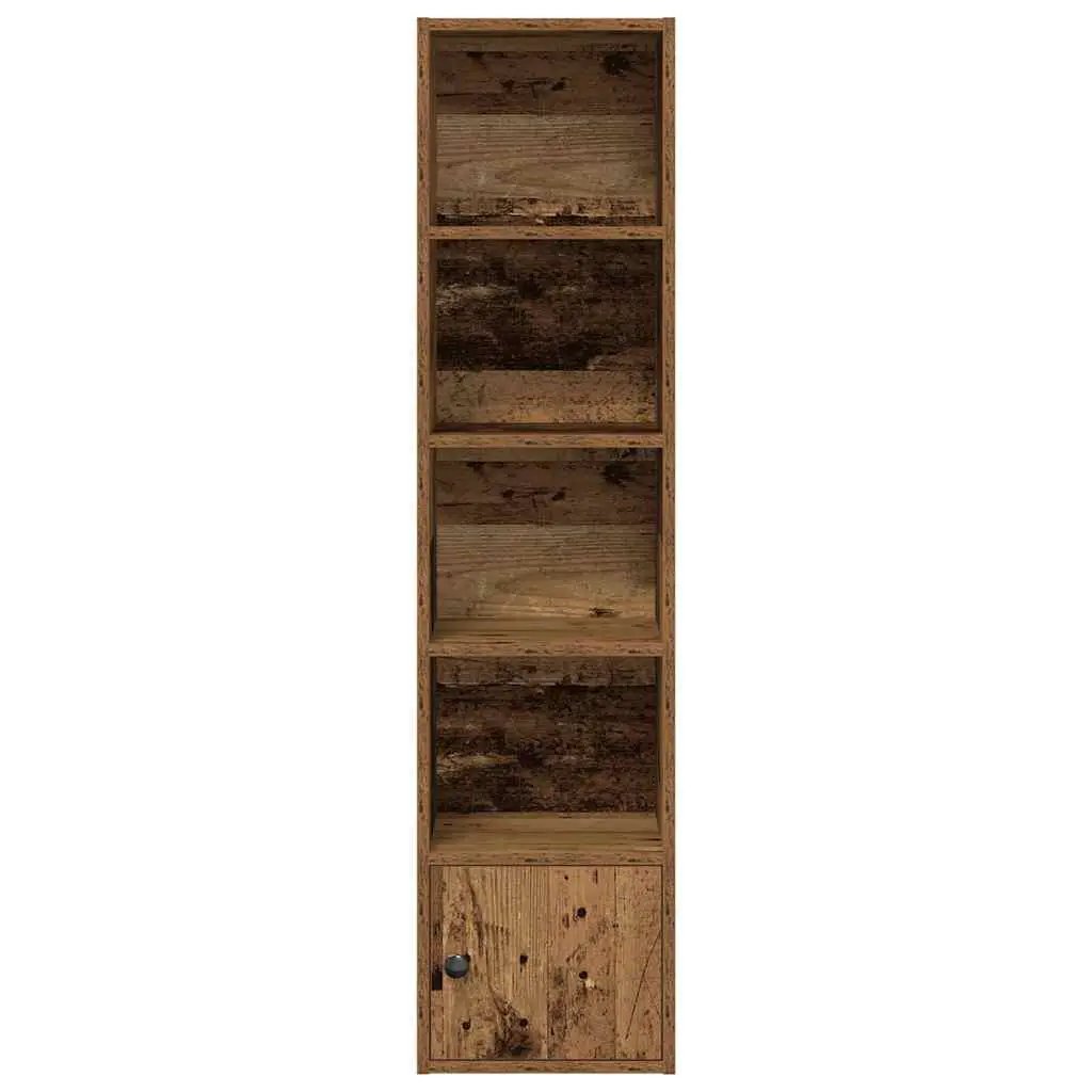 vidaXL vidaXL Bookcase Old Wood 31x24x127 cm Engineered Wood - Bookcase