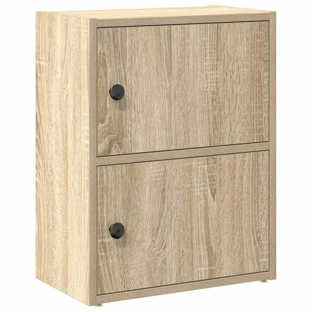 vidaXL vidaXL Bookcase Sonoma Oak 40x24x52 cm Engineered Wood - Bookcase