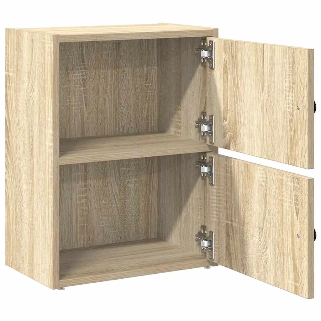 vidaXL vidaXL Bookcase Sonoma Oak 40x24x52 cm Engineered Wood - Bookcase