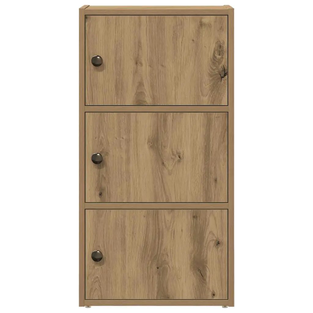 vidaXL vidaXL Bookcase Artisan Oak 40x24x77 cm Engineered Wood - Bookcase