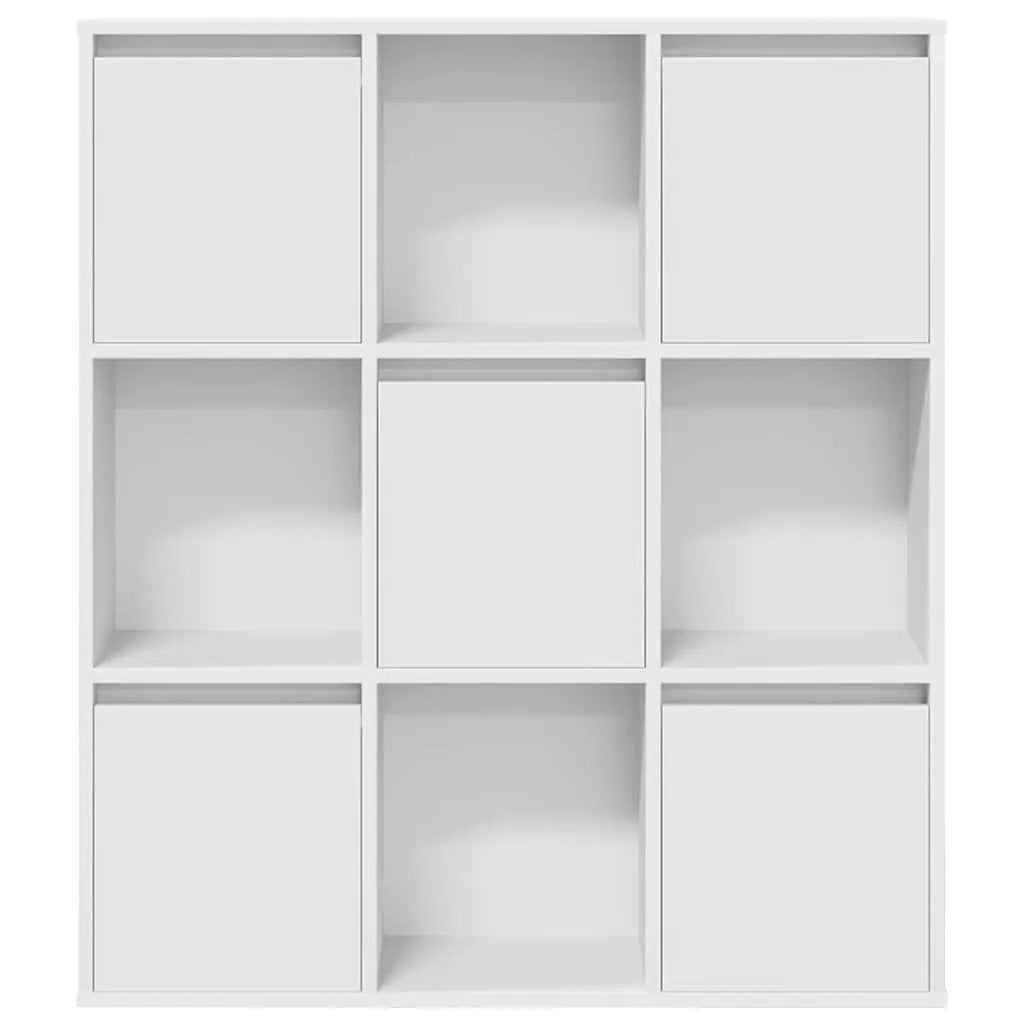 vidaXL vidaXL Bookcase White 89x24x101.5 cm Engineered Wood - Bookcase
