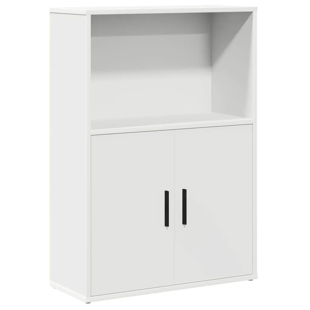 vidaXL vidaXL Bookcase White 60x24x85 cm Engineered Wood - Bookcase