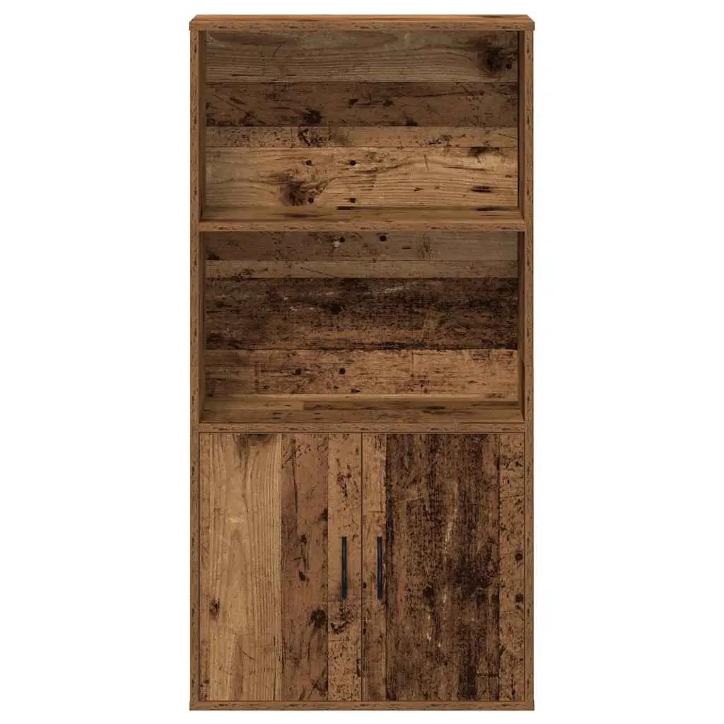 vidaXL vidaXL Bookcase Old Wood 60x24x120 cm Engineered Wood - Bookcase