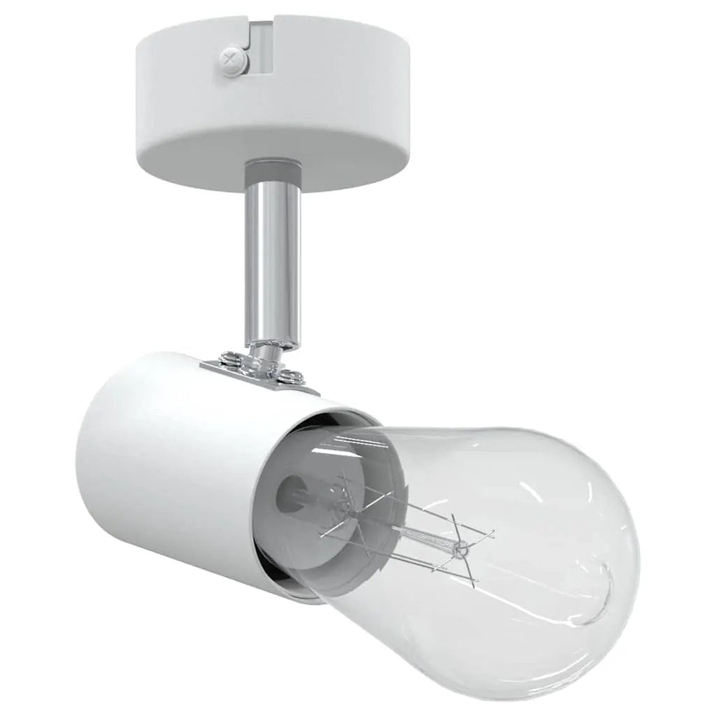 vidaXL vidaXL Ceiling Spotlight with Spotlights White 6.5 x 6 x 11.5 cm Metal - Spotlight