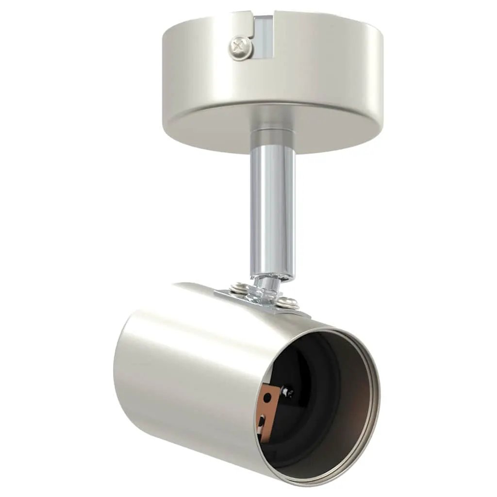 vidaXL vidaXL Ceiling Spotlight Nickel 6.5 x 6 x 11.5 cm Metal - Spotlight