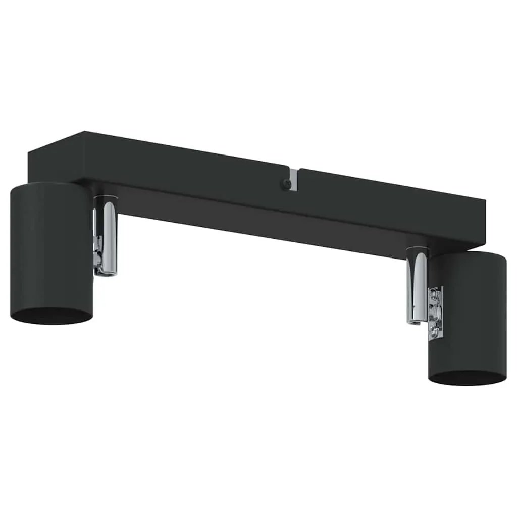 vidaXL vidaXL Ceiling Spotlight Black 26 x 6.5 x 11.5 cm Metal - Spotlight